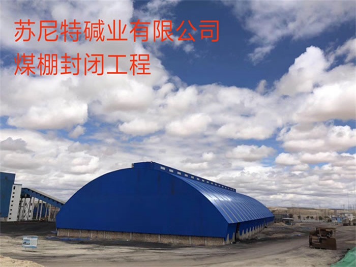 林芝碱业有限公司煤棚封闭工程